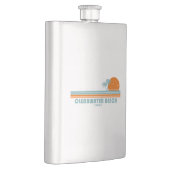 クリアウォータービーチフロリダサンパームツリーズ フラスク (右)