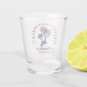 クリアウォータービーチフロリダパームツリーデミダーズ60s ショットグラス (裏面)