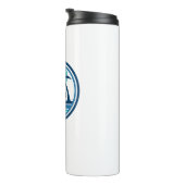 クリアウォータービーチフロリダパームツリーバード タンブラー (回転右)