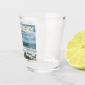 クリアウォータービーチフロリダビーチシーン ショットグラス (右)