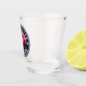 クリアウォータービーチフロリダレトロサンセットディ土産 ショットグラス (右)