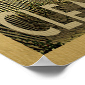 クリアウォータービーチヴィンテージトラベル ポスター (角)