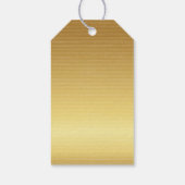 クリアウォータービーチ、フロリダサンセット ギフトタグ (裏面)