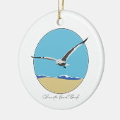 クリアウォータービーチ、フロリダシーガルオーバービーチ セラミックオーナメント (左)