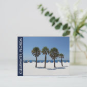 クリアウォータービーチFL ポストカード (スタンド正面)