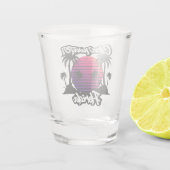 クリアウォーターフロリダ ショットグラス (裏面)