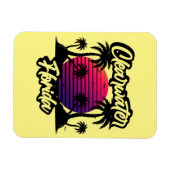 クリアウォーターフロリダ マグネット (横)