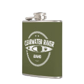 クリアウォーターリバーアイダホカヤック フラスク (左)