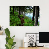 クリアウォーター川トレイル ポスター (ホームオフィス)