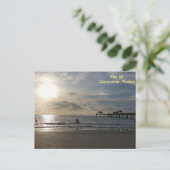 クリアウォーター桟橋 ポストカード (スタンド正面)