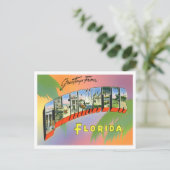 クリアウォーター,フロリダヴィンテージ大文字葉書 ポストカード (スタンド正面)