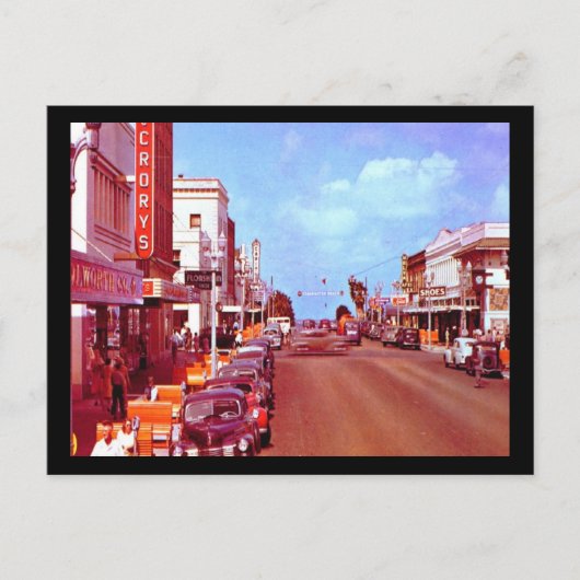 クリアウォーター、フロリダヴィンテージ ポストカード (正面)