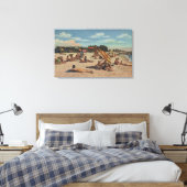 クリアウォーター, FL – クリアウォータービーチ キャンバスプリント (インサイチュ (寝室))