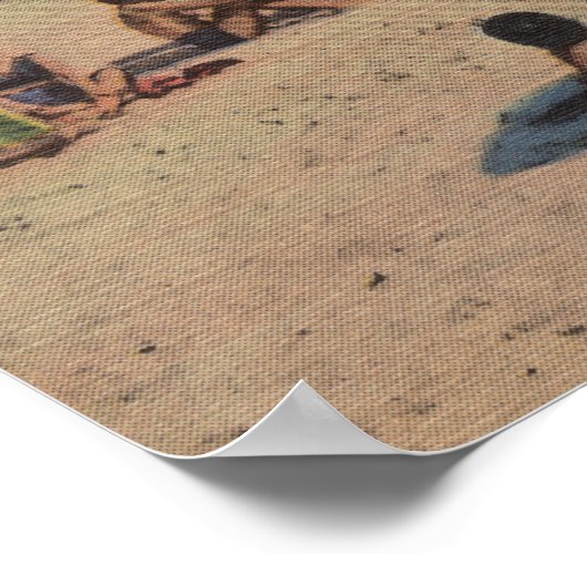 クリアウォーター, FL – クリアウォータービーチ ポスター (角)