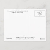 クリアウタービーチ海賊巡航はがき ポストカード (裏面)