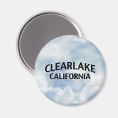 クリアウレイク・カリフォルニア マグネット (正面/裏面)