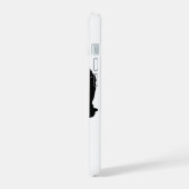 クリアエッジ、キャットコール iPhone 15ケース (左側面)