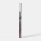 クリアフォンケース - 可愛い猫と蝶のデザイン iPhone 15ケース (右側面)