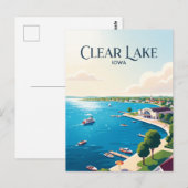 クリアレイク USA ポストカード (正面/裏面)