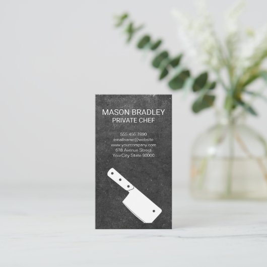 クリアーナイフ 名刺 (スタンド正面)