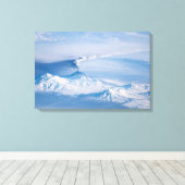 クリウチェフスコイ火山から放出されるプルーム。 キャンバスプリント (インサイチュ (ウッドフロア))