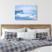 クリウチェフスコイ火山から放出されるプルーム。 キャンバスプリント (インサイチュ (寝室))