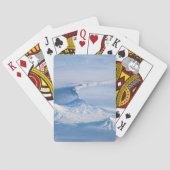 クリウチェフスコイ火山から放出されるプルーム。 トランプ (裏面)