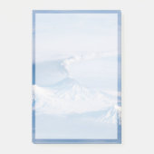 クリウチェフスコイ火山から放出されるプルーム。 ポストイット (正面)