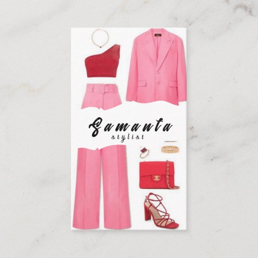 クリエイティビティとオートクチュールの出会い 名刺 (正面)