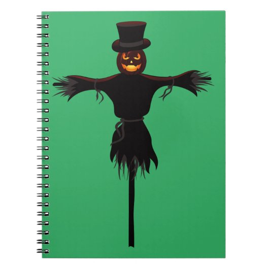 クリエイティビティに忍び込む：ハロウィーンスパイラルフォト ノートブック (正面)