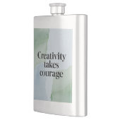 クリエイティビティは勇気を引き出すオプション2 フラスク (左)