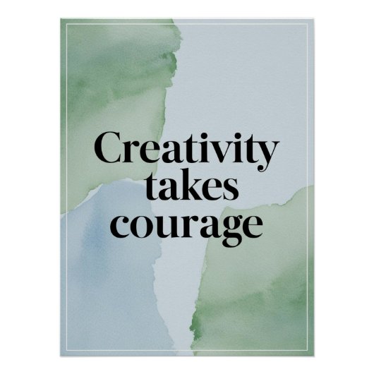 クリエイティビティは勇気を引き出すオプション2 ポスター (正面)