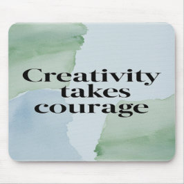 クリエイティビティは勇気を引き出すオプション2 マウスパッド