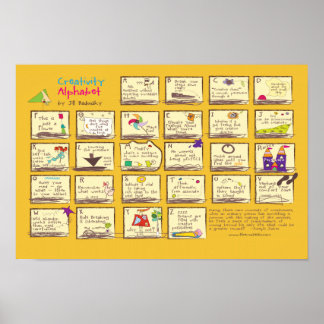 クリエイティビティ・アルファベット ポスター