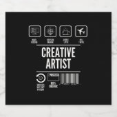 クリエイティブおもしろい家 ビールラベル (シングルラベル)