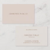 クリエイティブお洒落デザインプロフェッショナルモダンテンプレート 名刺 (正面/裏面)