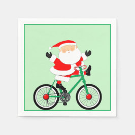 クリエイティブなクリスマスパーティー スタンダードカクテルナプキン