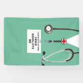 クリエイティブな医学部卒業式 横断幕 (横)