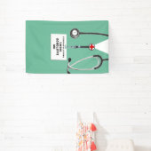 クリエイティブな医学部卒業式 横断幕 (インサイチュ)