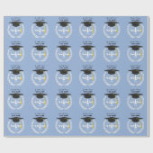 クリエイティブな法科大学院卒業祝い ラッピングペーパー (フラット)