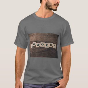 クリエイティブな「AdWords」プリントTシャツ - デジタル好きにぴったり Tシャツ