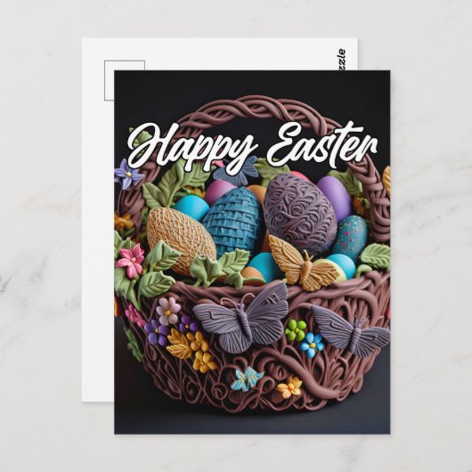 クリエイティブのイースターエッグ ポストカード (正面/裏面)