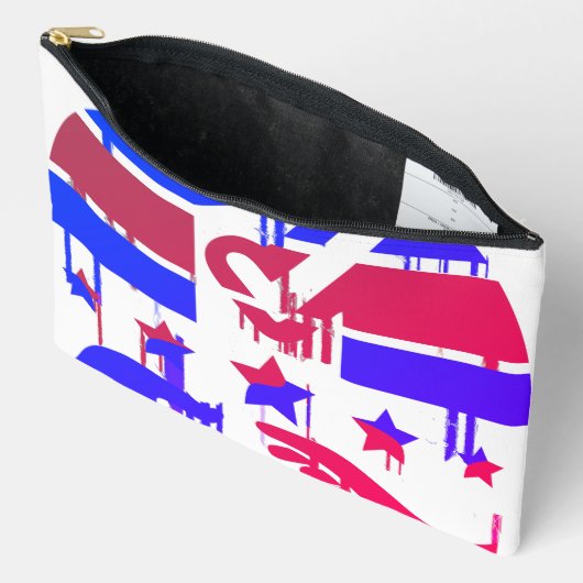 クリエイティブのエンパワメントと代表の象徴 アクセサリーポーチ (見開き)