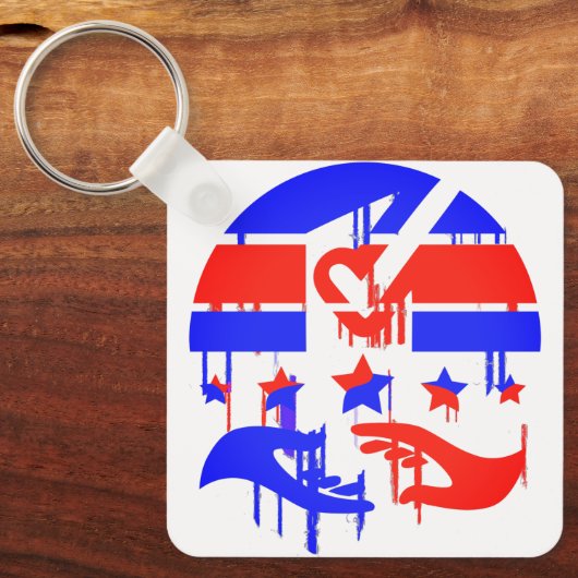 クリエイティブのエンパワメントと代表の象徴 キーホルダー (正面)