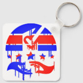 クリエイティブのエンパワメントと代表の象徴 キーホルダー (裏面)