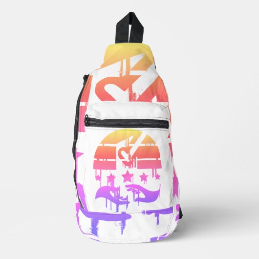 クリエイティブのエンパワメントと代表の象徴 スリングバッグ (正面)