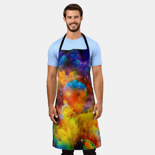 クリエイティブのフラクタル要素の配置、ライト エプロン (着用した状態)