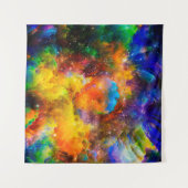 クリエイティブのフラクタル要素の配置、ライト タペストリー (正面(横))