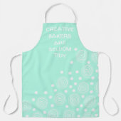 クリエイティブのベーカーズはめったに整頓パステルエプロン エプロン (正面)