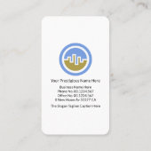 クリエイティブの場所アイコンOfficeの移動 名刺 (裏面)